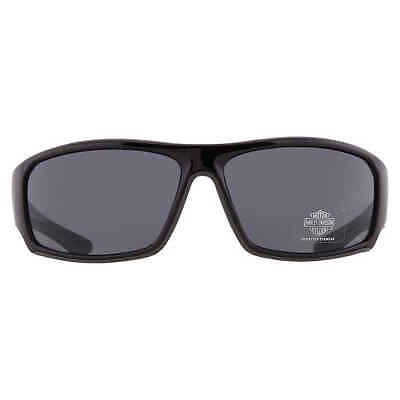 #ad Harley Davidson Smoke Wrap Men#x27;s Sunglasses HD0670 01A 64 HD0670 01A 64 $16.49