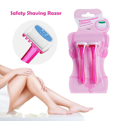 #ad #ad 2PCS Lady Bikini Razor Shaver Private Body Trimmer Professional Manual Ra $6.62