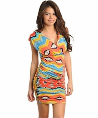 #ad Juniors Multi Colored Dress New $9.00