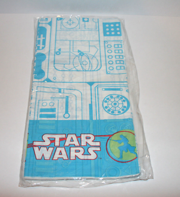 NEW Party Express Lucasfilm Star Wars Episode I 1 Paper Table Cover 54x89.25 $11.25