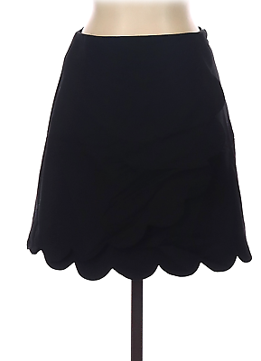 #ad #ad 1. STATE Black Scalloped Mini Skirt Women#x27;s Size XS Lined Side Zipper Short $6.00