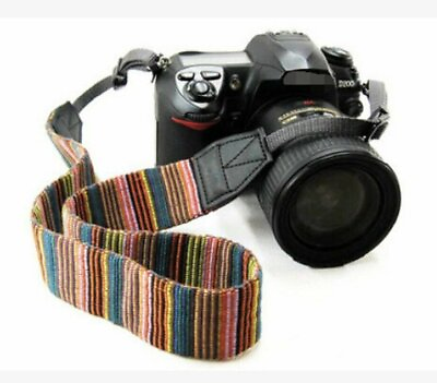 #ad Quick Rapid Shoulder Sling Belt Neck Strap for Camera SLR DSLR Nikon Canon Sony $4.29