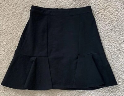 #ad Banana Republic Women#x27;s Size 2 Perfect Black Mini Skirt $10.00
