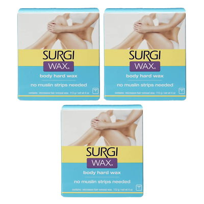 #ad Wax Hair Remover for Bikini Body amp; Legs 4 Ounce Boxes Pack of 3 $261.88