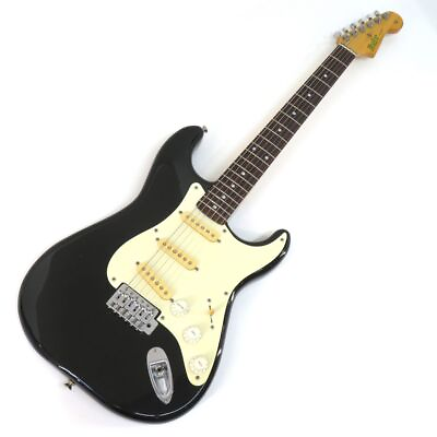 #ad Fresher Streighter Black Used Electric Guitar Stratocaster Fresher $300.75