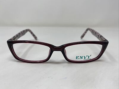 #ad Envy Eyewear EE CASSIE GRAPE 50 18 140 Purple Full Rim Eyeglasses Frame Y464 $48.75