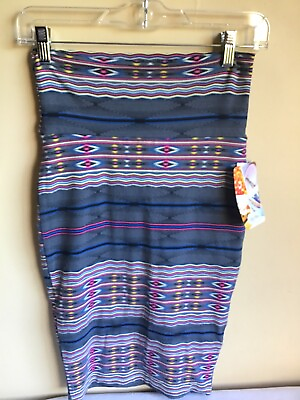 #ad New Womens Nordstrom Lily White Colorful Vibrant Fitted Pencil Skirt Size Small $24.99