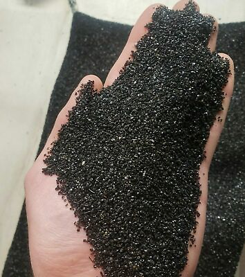 Black Aquarium Substrate Medium Sand 10lbs 20lbs 30lbs 45lbs $5.99