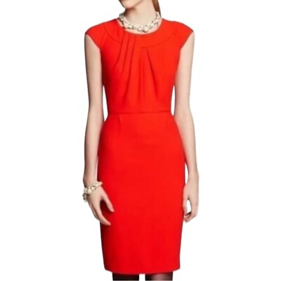 KATE Spade Raya Dress Red Wool Blend 8 $99.00