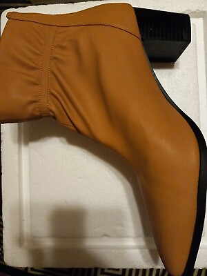 Womens Journee Collection Comfort Foam short Boots Size 12 Heddy 3quot; heel $36.99