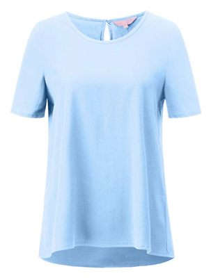 Regna X Boho For Woman#x27;s Wear With Jeans Lightweight Woven Texture Blue 2XL Plus $6.56