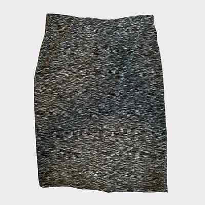 #ad Forever 21 Gray Heathered Pencil Skirt Medium $12.60