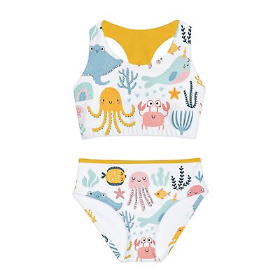 #ad Girls Two Piece Swimsuit $51.29
