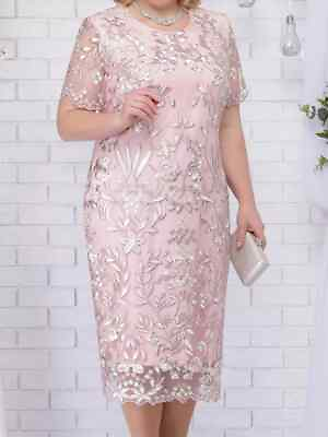 #ad Summer Dresses for Wedding Guest Women#x27;s Sleeve Lace Floral Formal Party Dresses $37.88