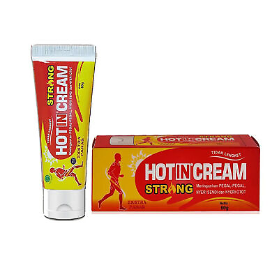 #ad HOT IN CREAM STRONG for Muscle Pain Relief And Aches Pump 2 x 60 gr $26.50