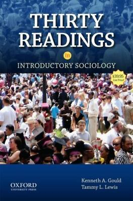#ad Thirty Readings in Introductory Sociology $5.55