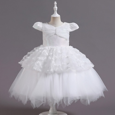 #ad Kids Performance Princess Birthday Party Dresses For Girls Bridesmaid Dresses $66.73