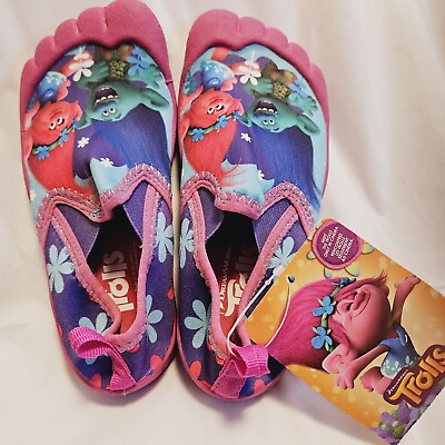 #ad GIRLS BEACH SANDAL WATER SHOES PINK COLOR TROLLS FOR 5 YEARS OLD. C $20.00