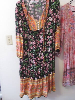 #ad Two women s boho dresses size medium $34.99