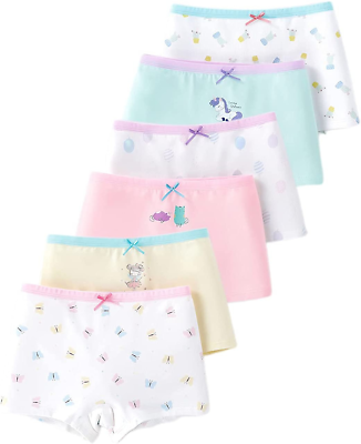 #ad 2 8 Years Little Girls Underwears Cotton Cute Panties for Girls Briefs $27.50