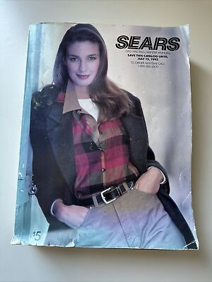 #ad Vintage 1992 1993 SEARS Fall Winter Annual Catalog Soft Cover 1641 Pages $17.99