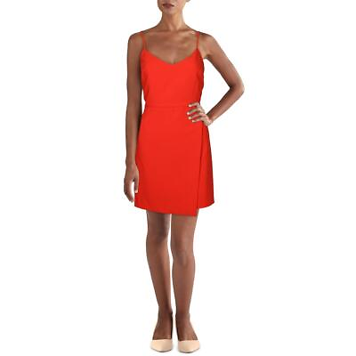 #ad French Connection Womens Whisper Red Cocktail Party Short Mini Dress 0 BHFO 8435 $14.99