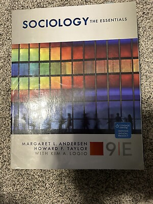 #ad Sociology : The Essentials Paperback Howard F. Andersen Margare $20.00