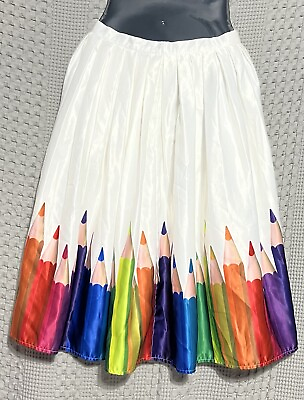 #ad Chicwish Skirt Colored Pencils School Teachers Size Medium $29.00