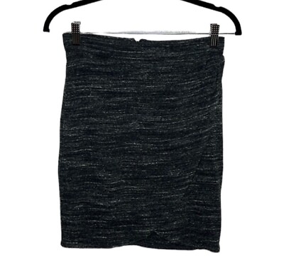 #ad Dolan Left Coast Black Heather Knit Pencil Skirt Women#x27;s Size XS $27.99