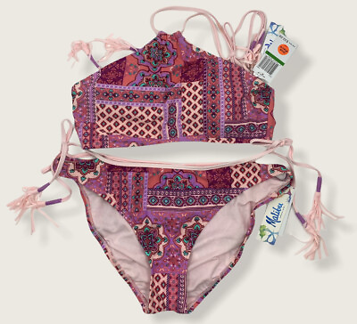 #ad Malibu swim 2 piece bikini L XL $30.00