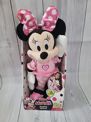 #ad Disney Minnie Mouse Singing Talking Pajama Party Song $25.16