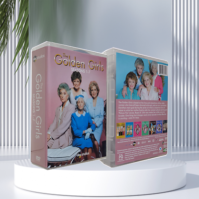 #ad #ad The Golden Girls Complete Series Seasons 1 7 DVD 21 Discs Box Set New amp; Sealed $23.81