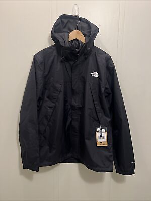 #ad The North Face Men#x27;s Antora Jacket NWT Black Mens Size Large Brand New $79.99