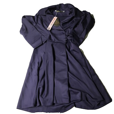 #ad Womens Medium Purple Jacket 3 Button Heavyweight Cocktail Party Fall Fashion $34.50
