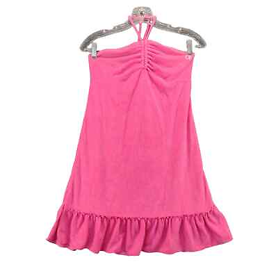#ad #ad Girls Ocean Pacific OP Terry Cloth Beach Swim Cover Up Sleeveless SZ M 7 9 Pink $12.00