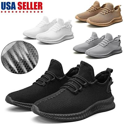 Running Shoes Sneakers Casual Men#x27;s Outdoor Athletic Jogging Sports Tennis Gym $20.96