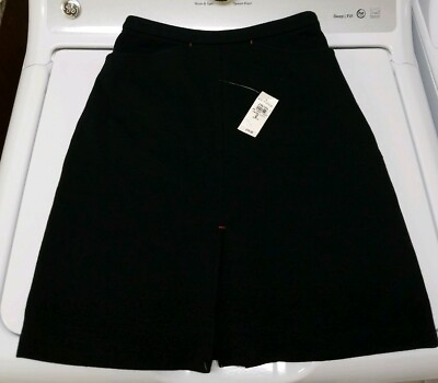 #ad Ann Taylor Petite Black Eyelet Pencil Skirt Women#x27;s Size 0P $16.98