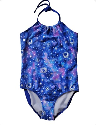 #ad Glitter Beach Swimsuit For Girls SIZE 16 $13.10