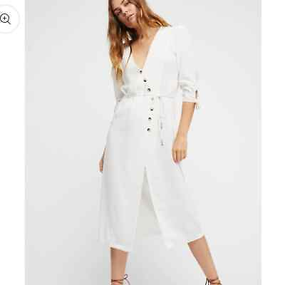 #ad Free People Zappora Midi Endless Summer Dress small $48.00