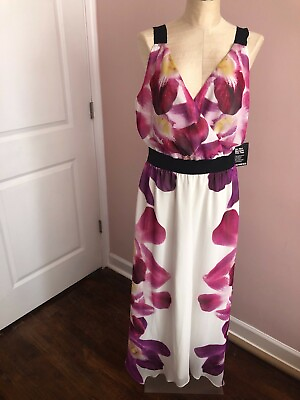 #ad Long sleeveless floral summer dress $99.00
