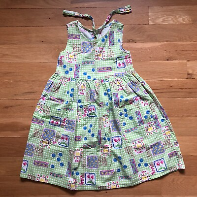 Vintage 90s Swat Kids Summer Dress Girls Size 8 $25.00