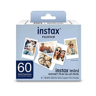 #ad Instax Mini Instant Film 60 Exposures $34.49