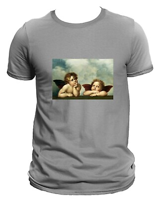 Angel Cherub Vintage Retro Cute Tumblr Aesthetic Art T Shirt DTG Print Gift $28.49