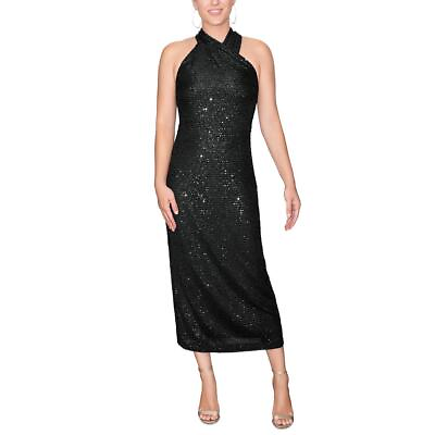 #ad Rachel Rachel Roy Womens Sequined Midi Cocktail and Party Dress BHFO 2607 $15.99