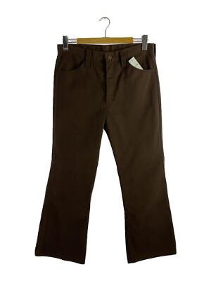 Sears Boot Cut Pants 34 Polyester Brw Plain 13 $207.33