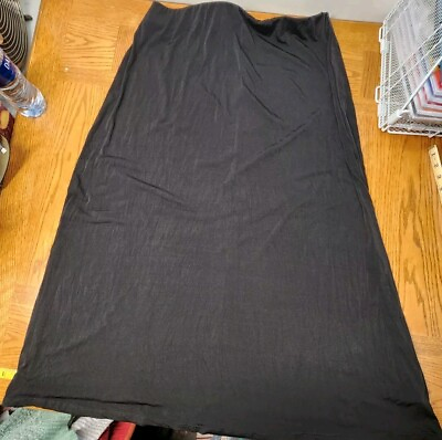 #ad Always Indigo Black Maxi Plus Size 3X Skirt $14.40