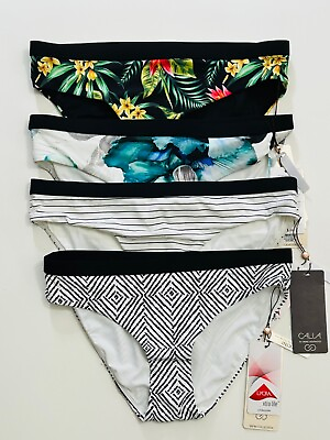 Women#x27;s Calia by Carrie Underwood Swim Collection Wide Banded Bikini Bottom $11.45