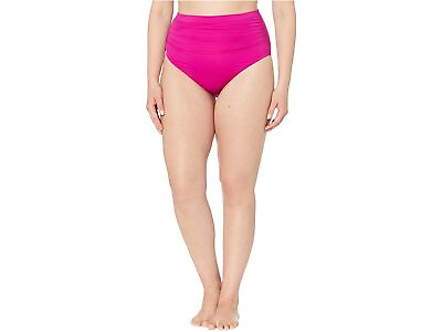 LAUREN Ralph Lauren Women#x27;s 236159 Plus Bikini Bottom Swimwear Size 16w $35.15