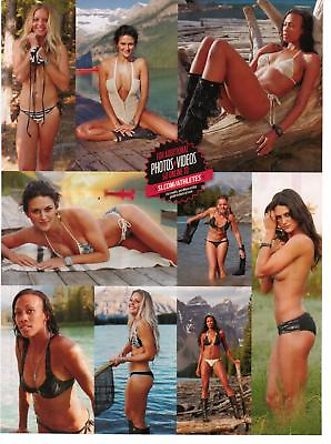 2011 Sports Illustrated Swimsuit Models In Bikinis Bikini Hot Photo Page Ad Nice $7.99