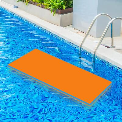 #ad Water Floating Mat Blanket Comfortable Float Mat Bed for Party River Boating $33.73